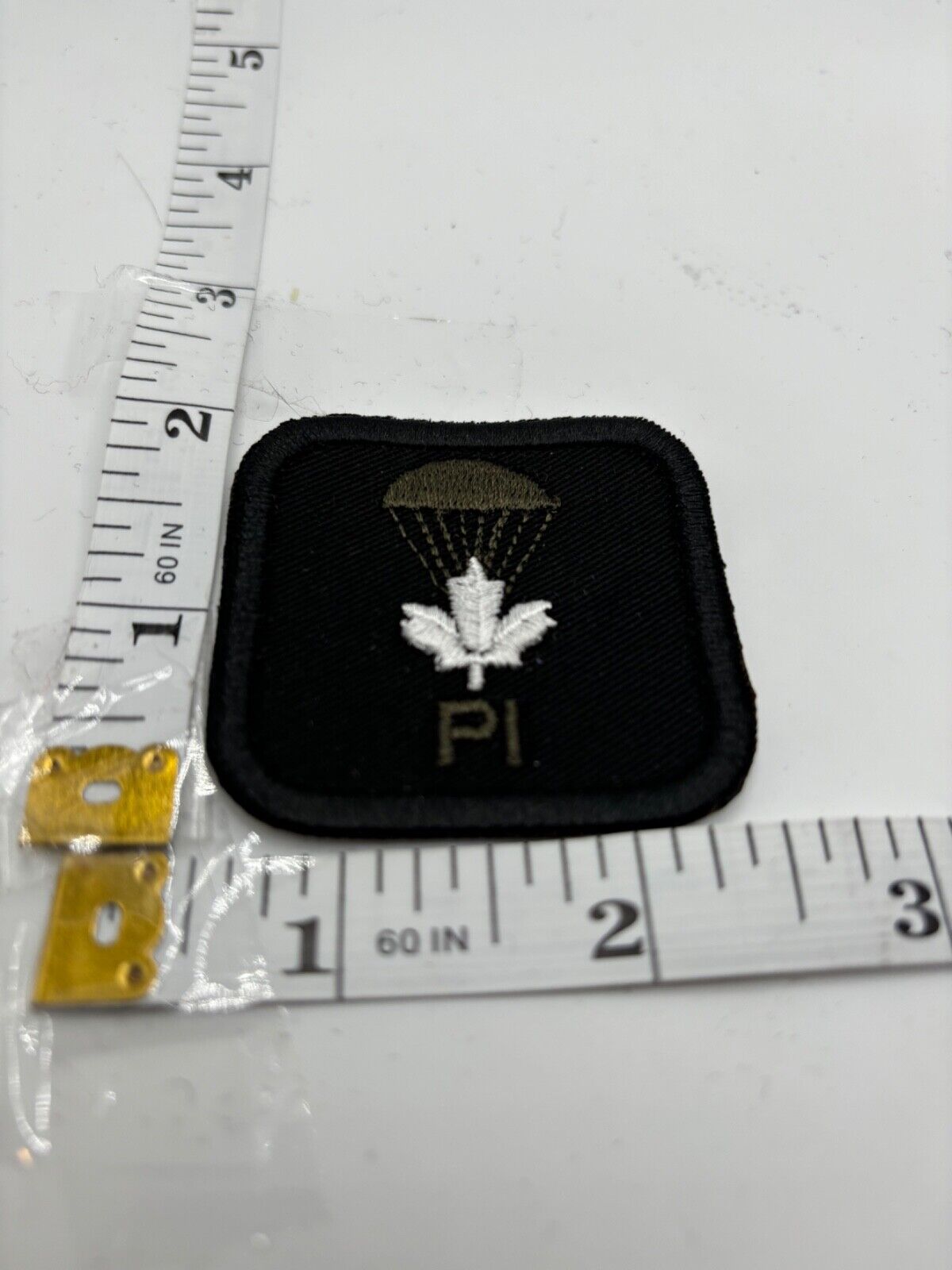 Canadian Army Qualification badges current Para Instructor Black back