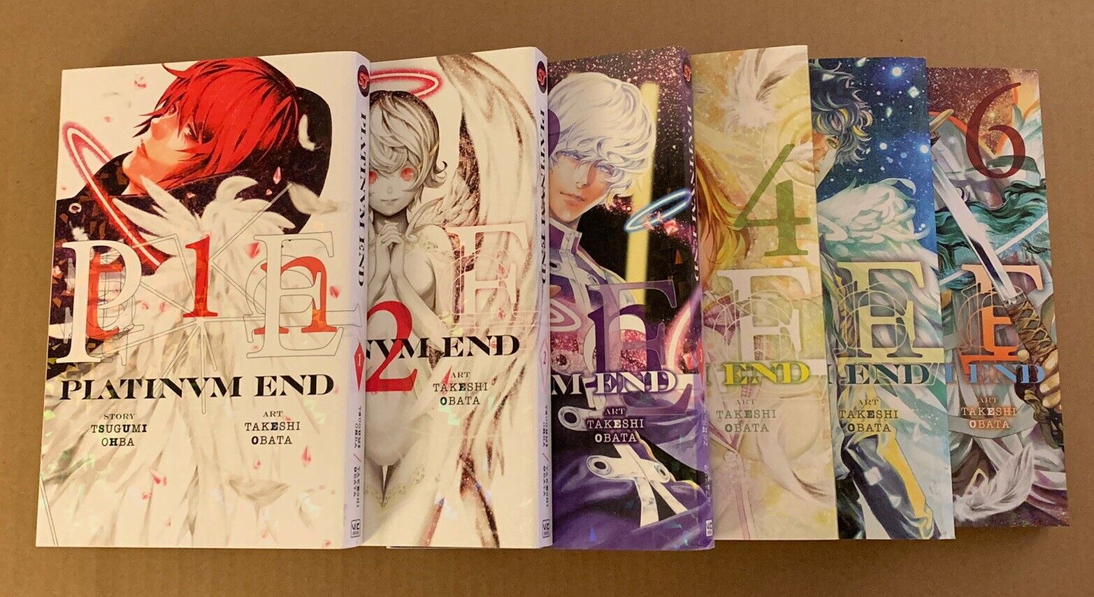 Platinum End Manga Vol 1-6 English Viz Graphic Novels