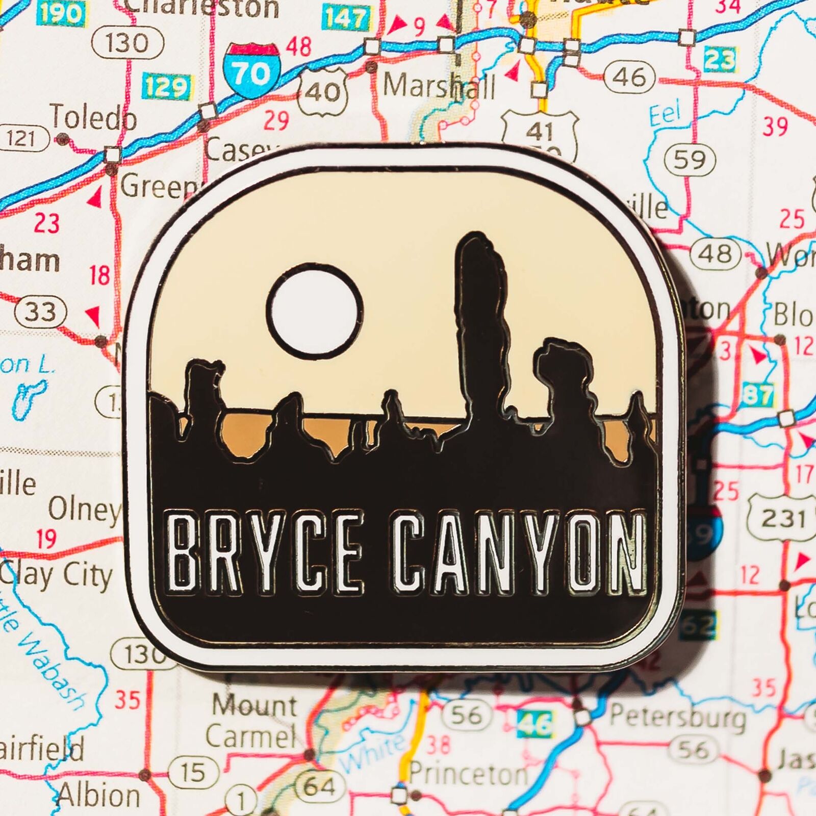 Bryce Canyon Enamel Travel Pin - Gift or Souvenir