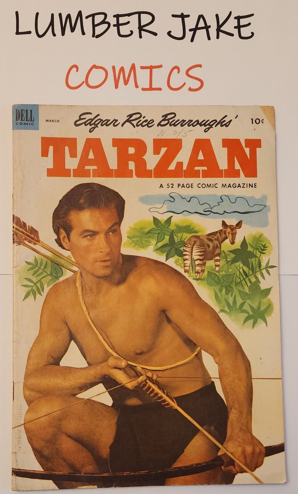 Dell Comics Tarzan 42 Good/Very Good 1953