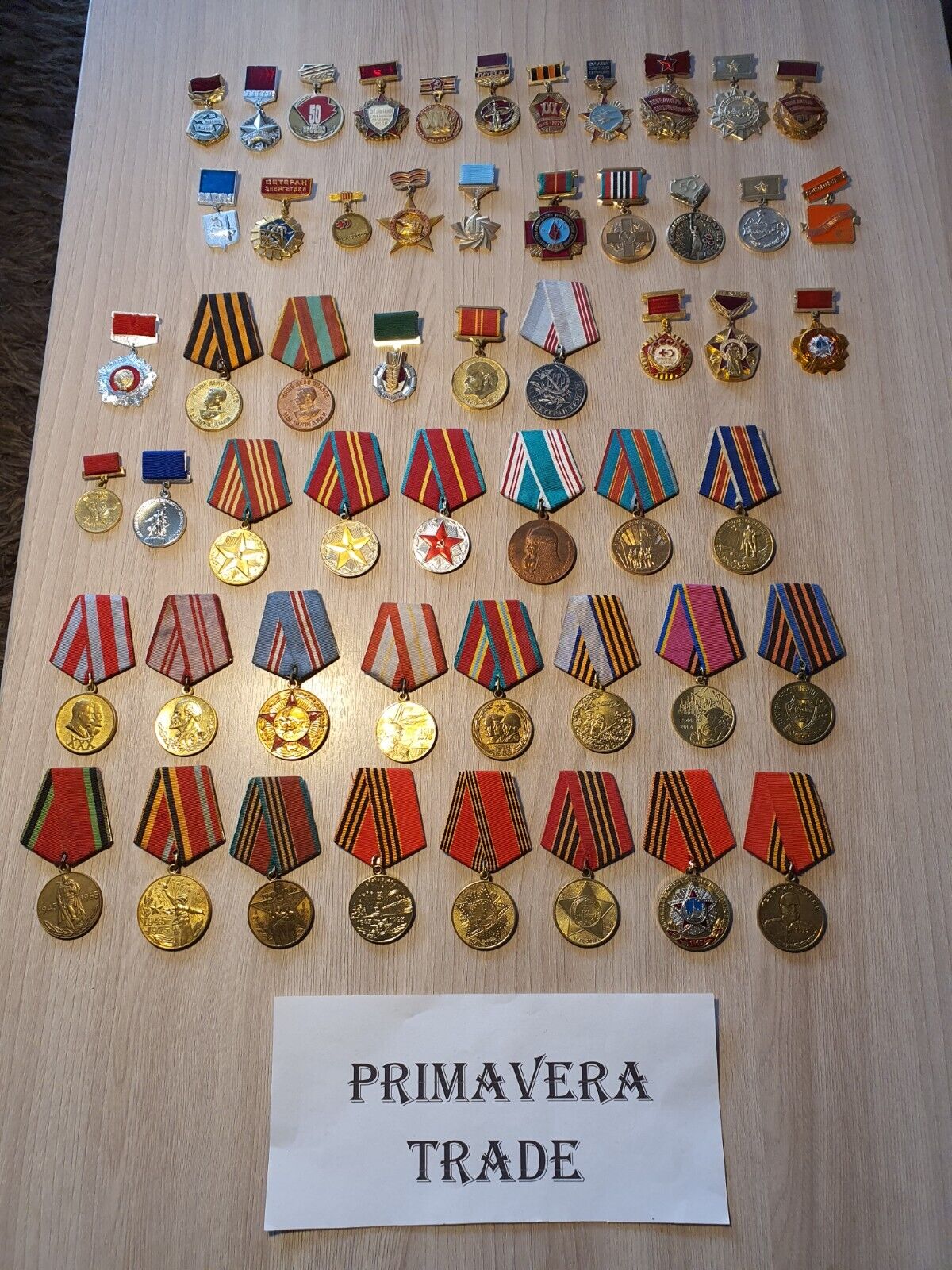USSR/Russia Medals 54 pcs. set in perfect(not used) and good used condition
