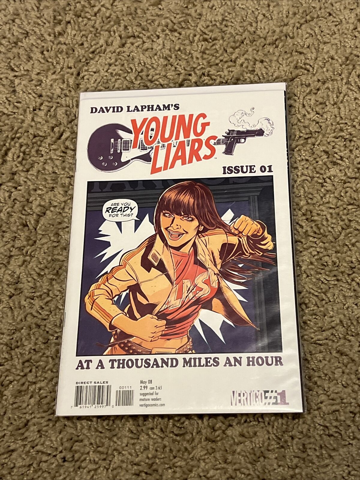 Young Liars #1 by David Lapham Vertigo Comics. NM