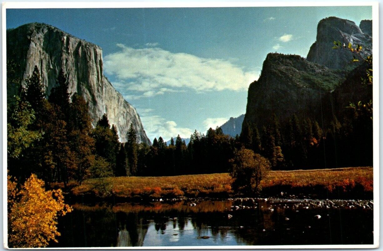 Postcard - Gates Of The Valley, Yosemite National Park - California