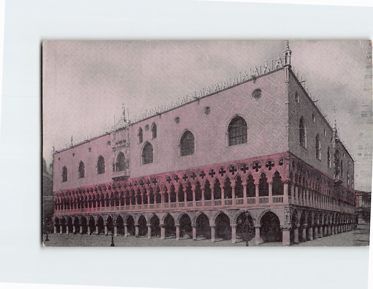 Postcard Palace of the Doges Venice Italy
