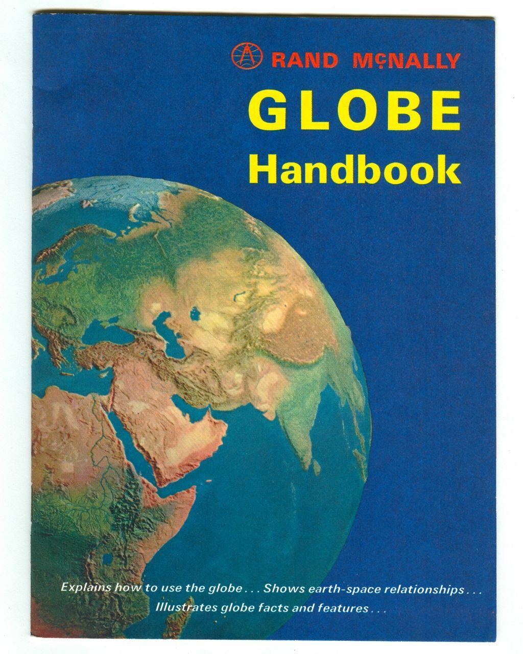 Vintage 1971 Rand McNally GLOBE HANDBOOK Advertising Manual & How To Booklet