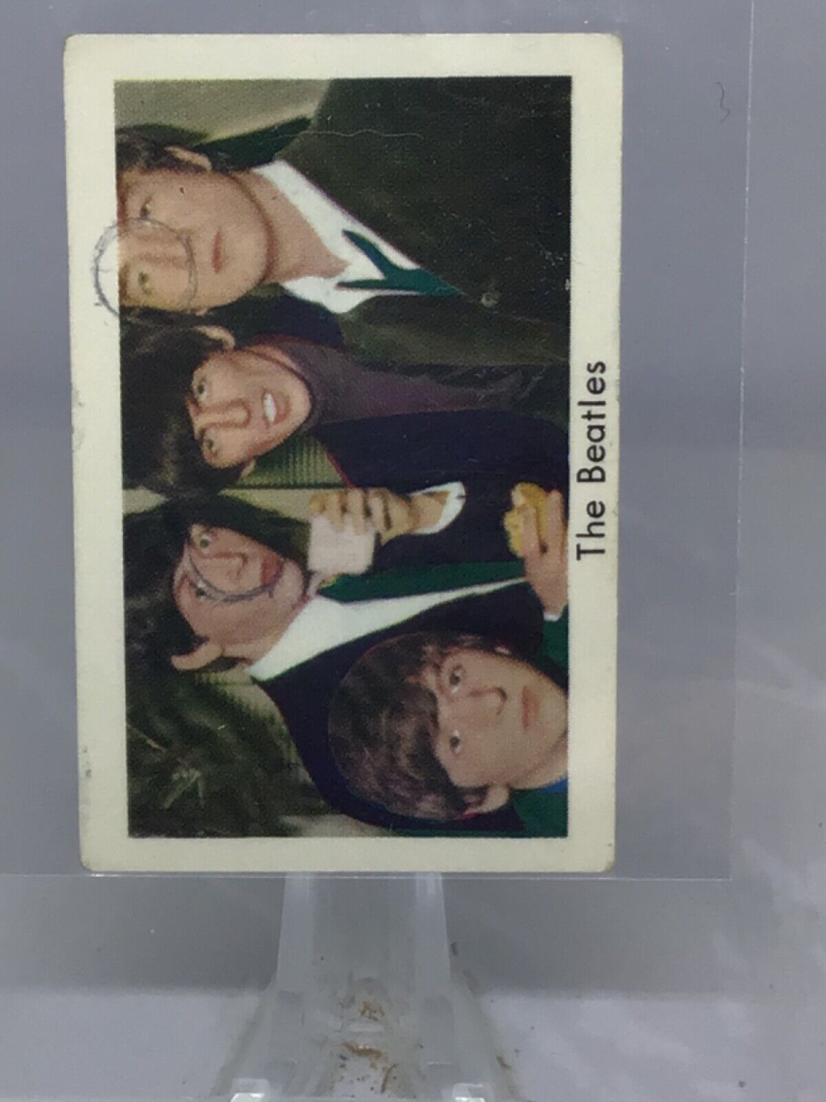 1965-68 Dutch Gum Card Popbilder The Beatles (4)