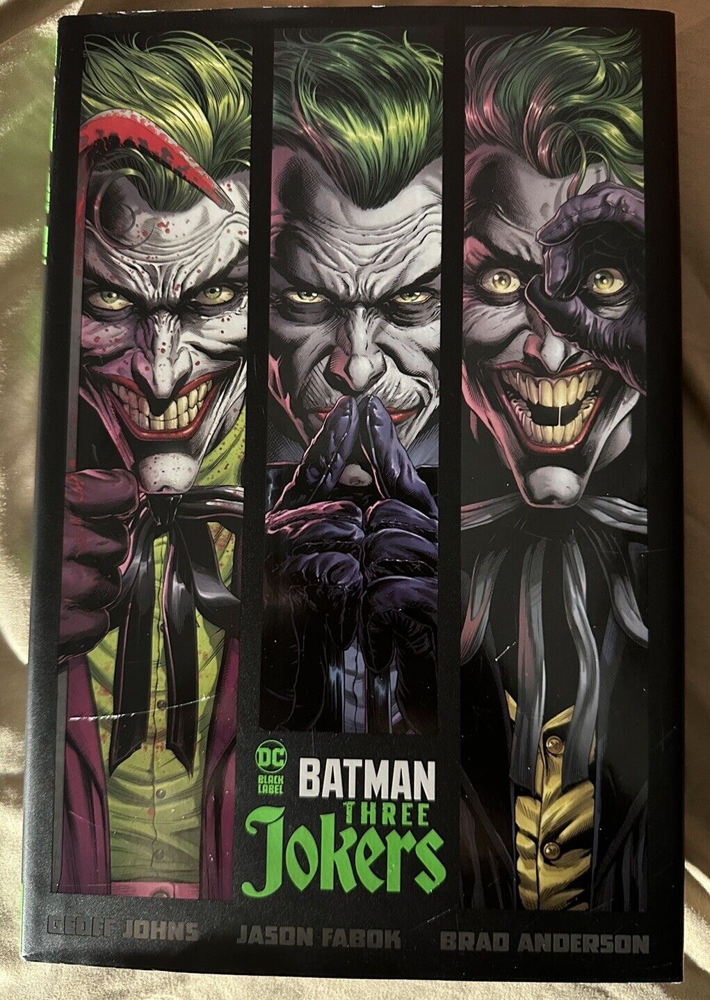 Batman: The Three Jokers - Hardcover By Johns, Geoff
