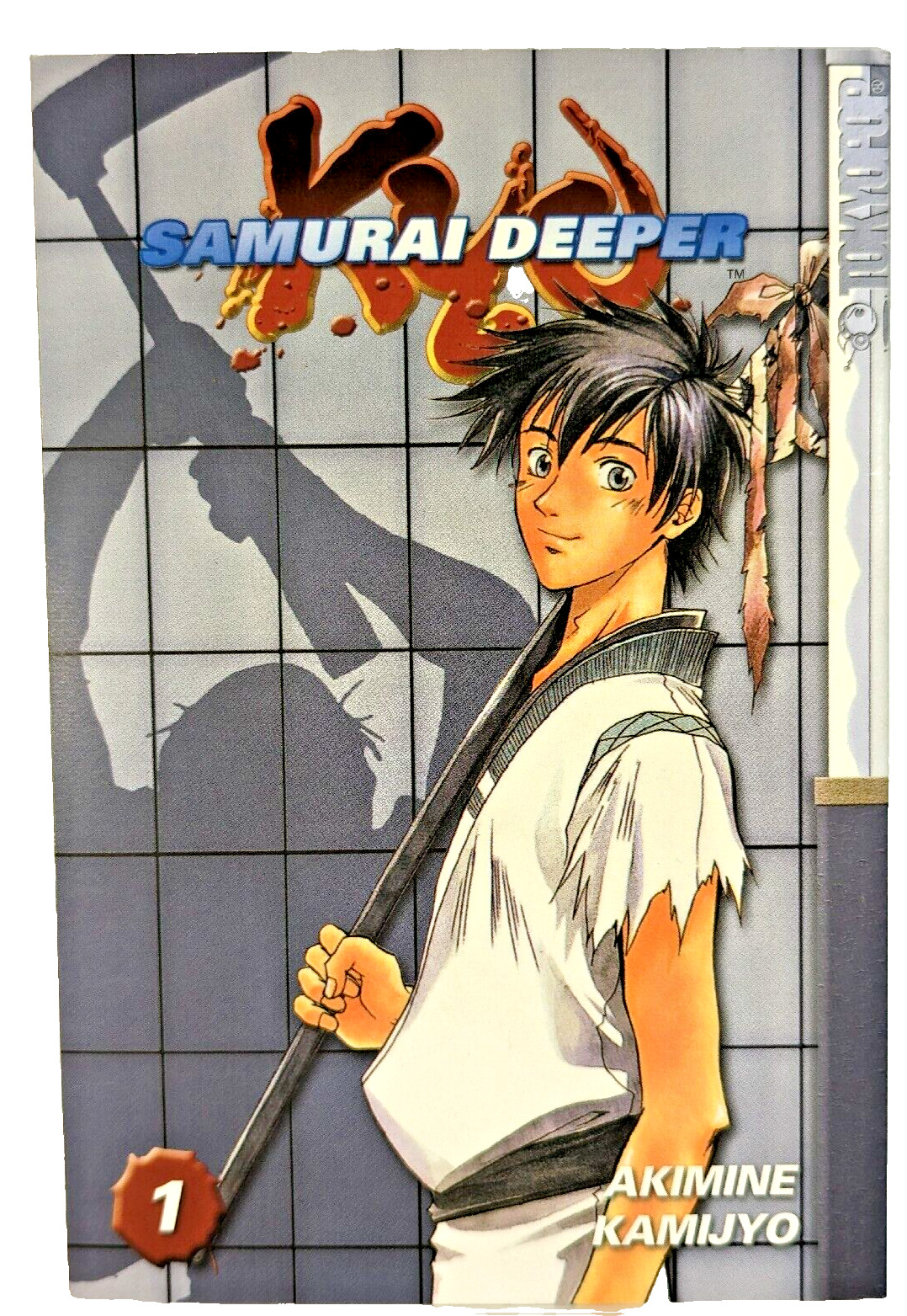 Samurai Deeper Kyo Vol 1 Manga, 1st Print 2003, Akimine Kamijyo