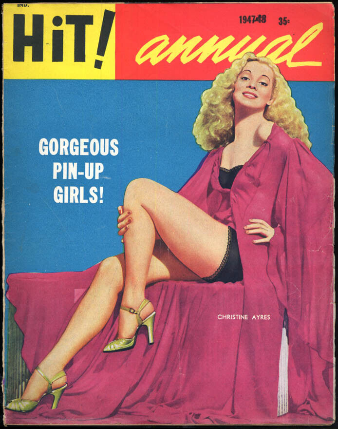 HIT Annual 1947-8 LAFF Girl Pin-ups Men\'s Turkish Baths Showgirls Rita Hayworth