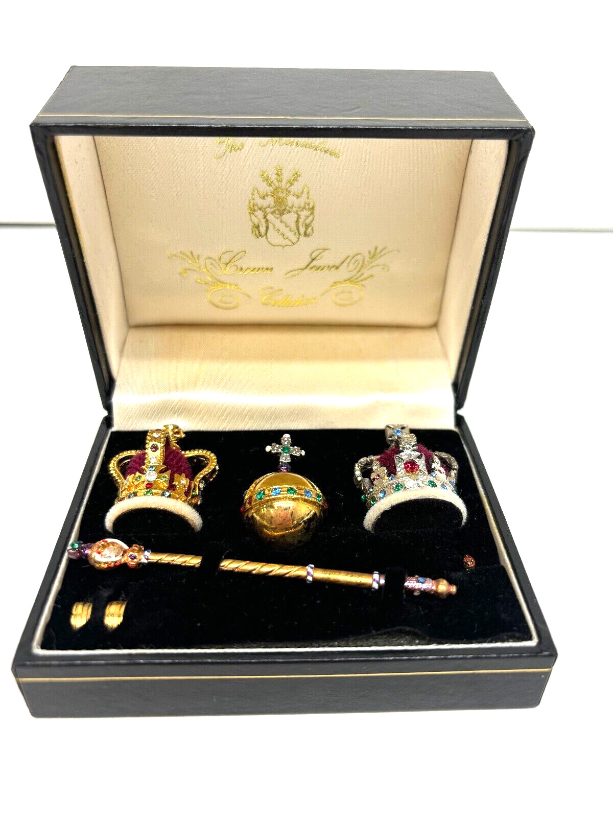 The Coronation Set of Miniatures - Past Times Set of Crown Jewels