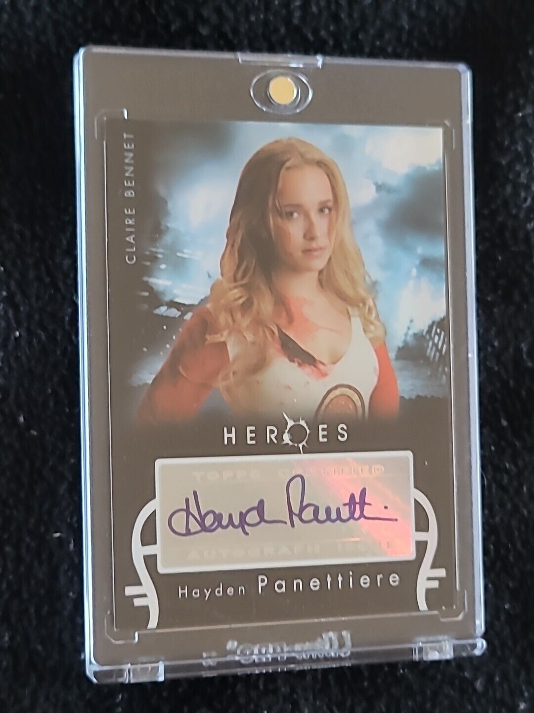 2008 TOPPS HEROES HAYDEN PANETTIERE CLAIRE SERIES 1 RC ROOKIE AUTO AUTOGRAPH SP