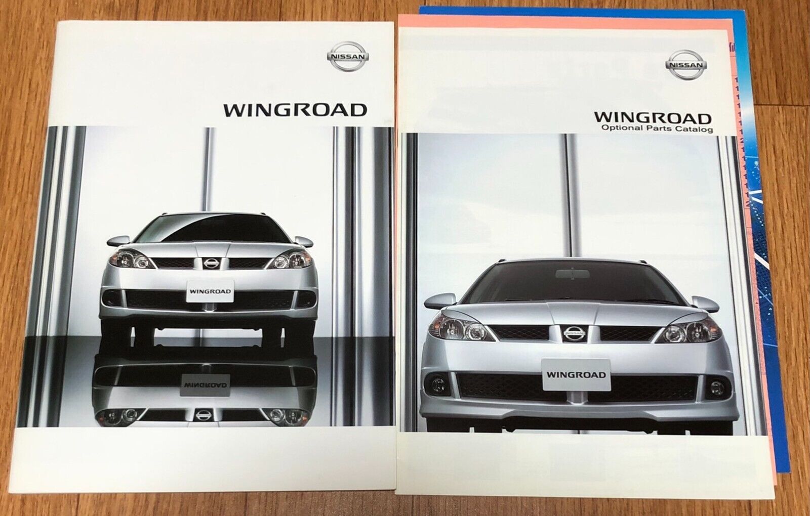 NISSAN WINGROAD Y11 Car Catalog and Optional Parts Catalog