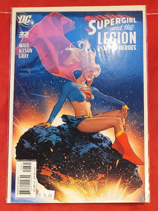 DC Comics Supergirl and the Legion of Super-Heroes #23 2006 Adam Hughes Variant