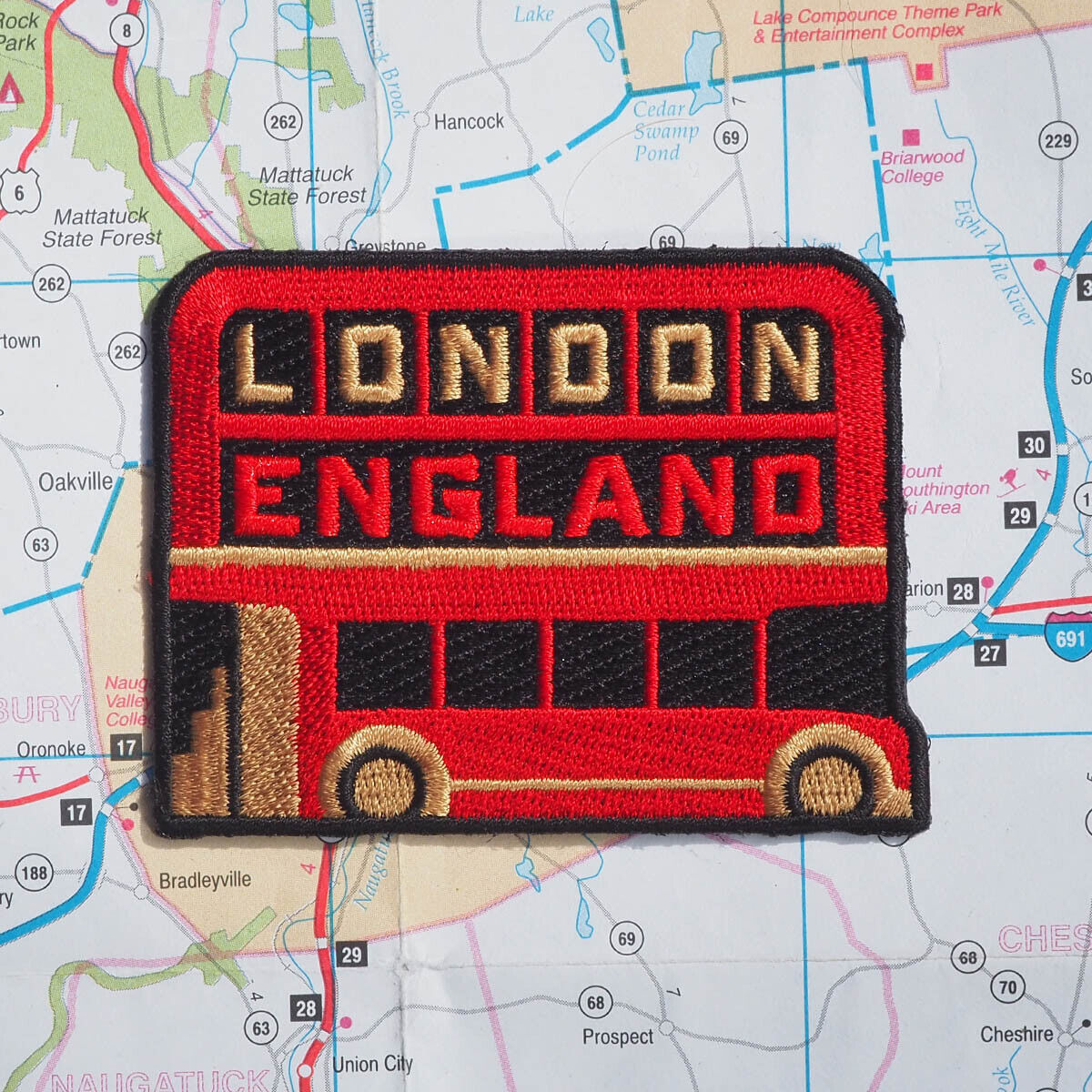 London Iron on Travel Patch - Great Souvenir or Gift for travellers