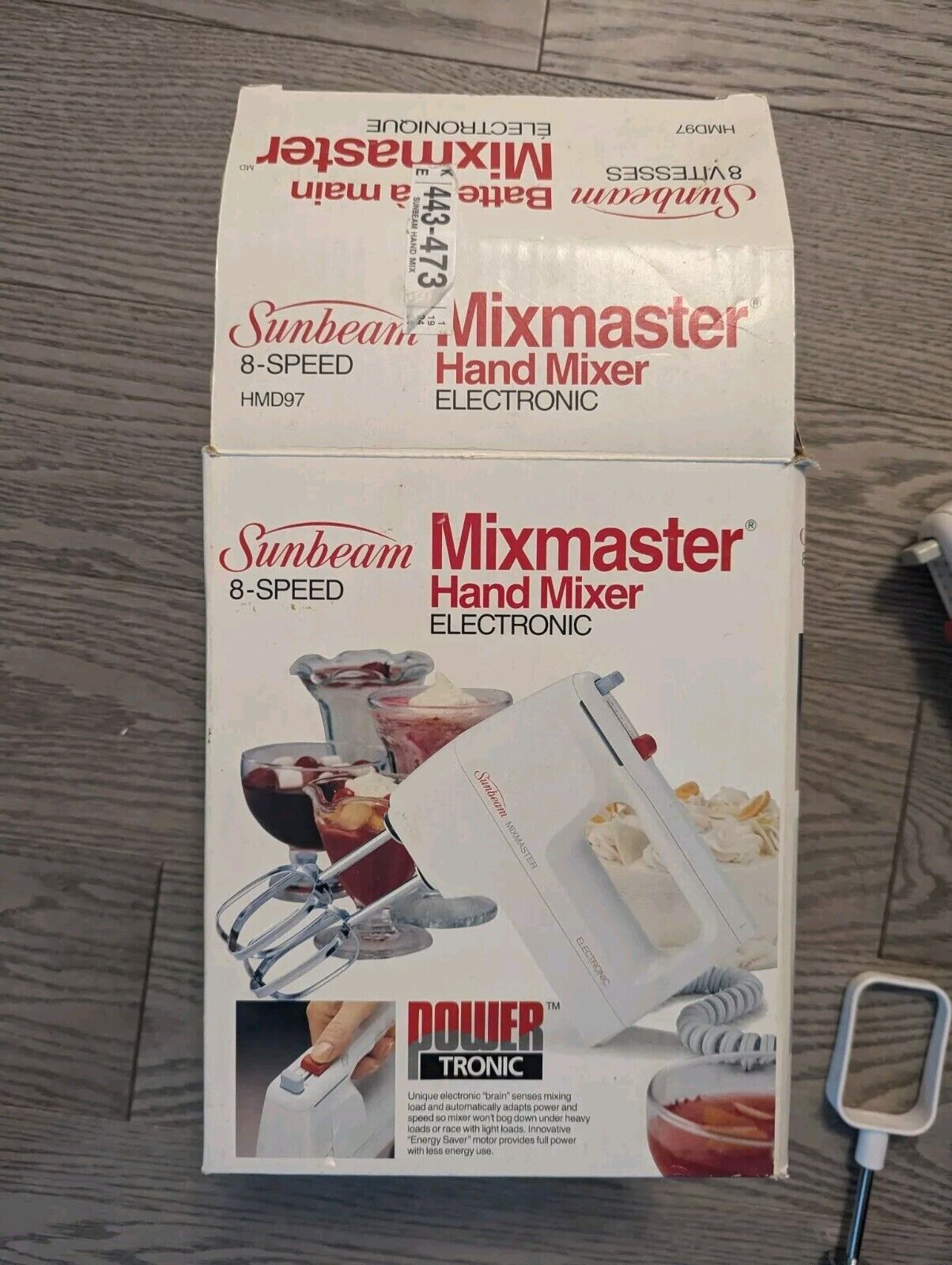 Sunbeam Mixmaster Hand Mixer Model HMD97 - Vintage