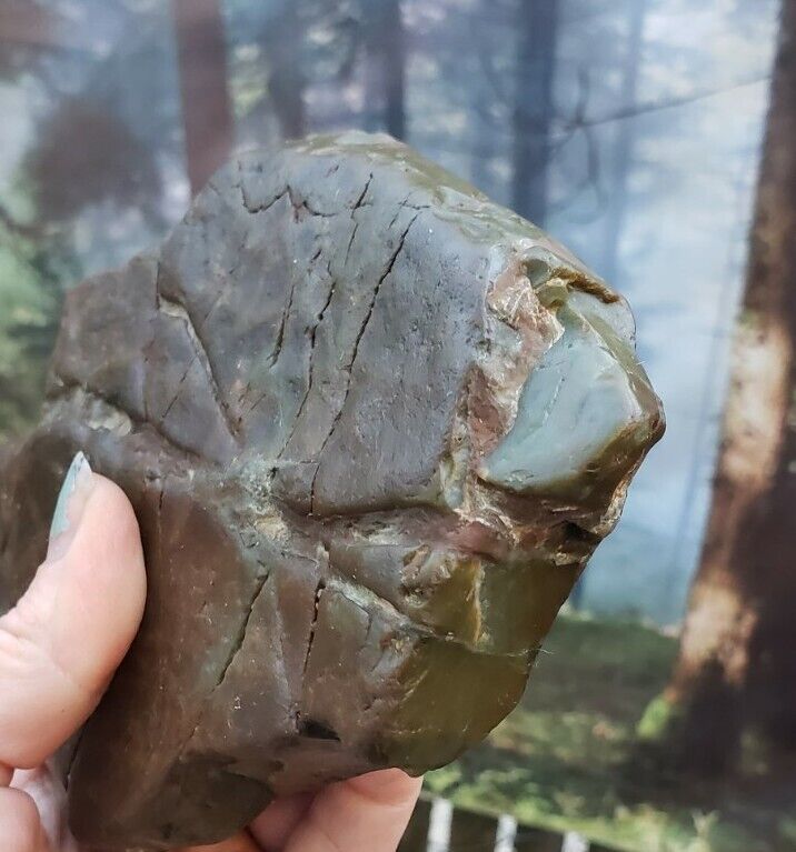 Amazing Rough Natural Jasper/Chalcedony  With Unique Pattern