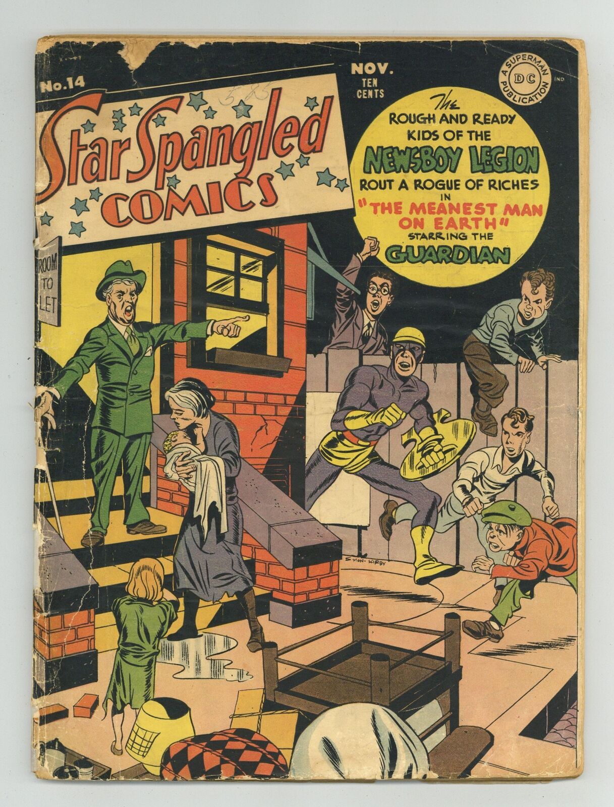 Star Spangled Comics #14 PR 0.5 1942