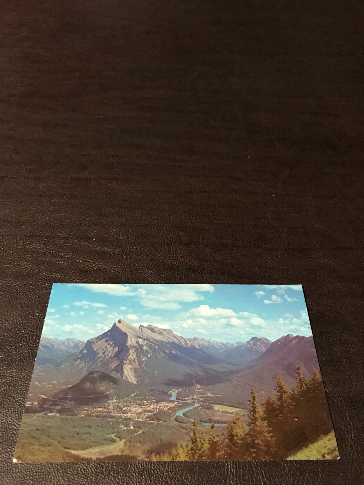 THE TOWNSITE OF BANFF - CANADA - UNPOSTED POSTCARD