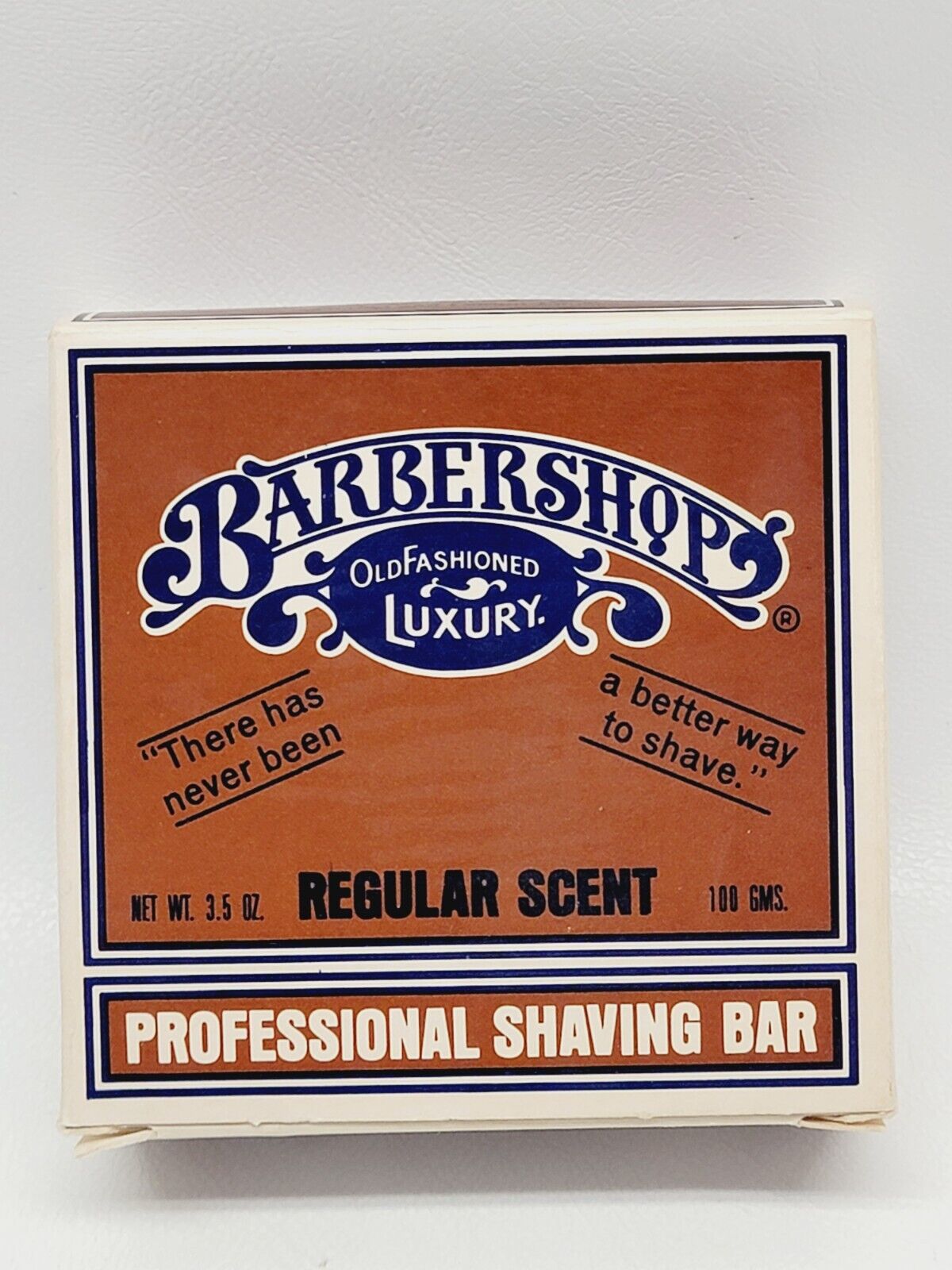 Vintage 1976 Barbershop Old Fashioned Luxury Regular Scent Shaving Bar