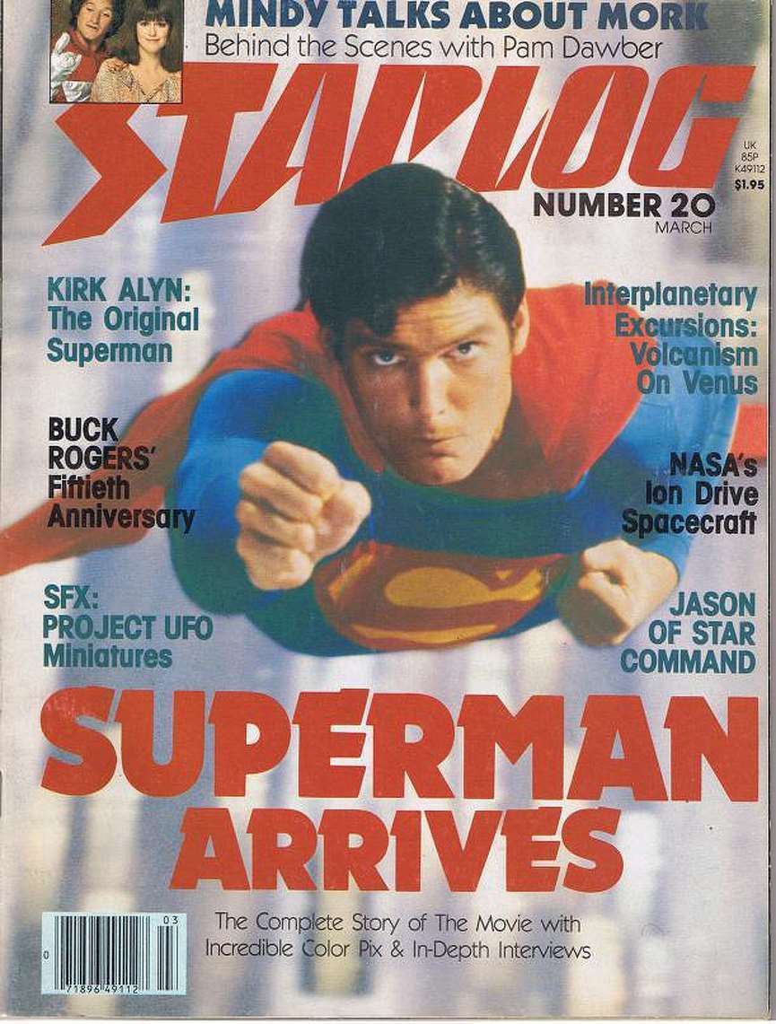 Starlog #20 FN; Starlog | Magazine Superman - we combine shipping