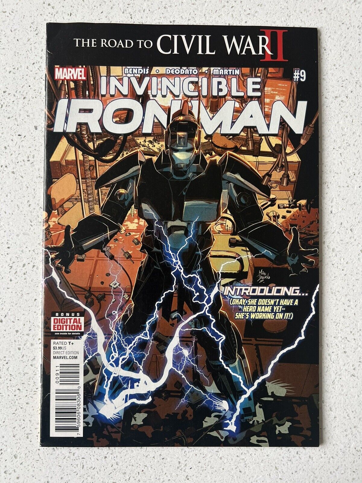 Invincible Iron Man #9 (2015) 1st Full App Riri Williams Ironheart See Pictures