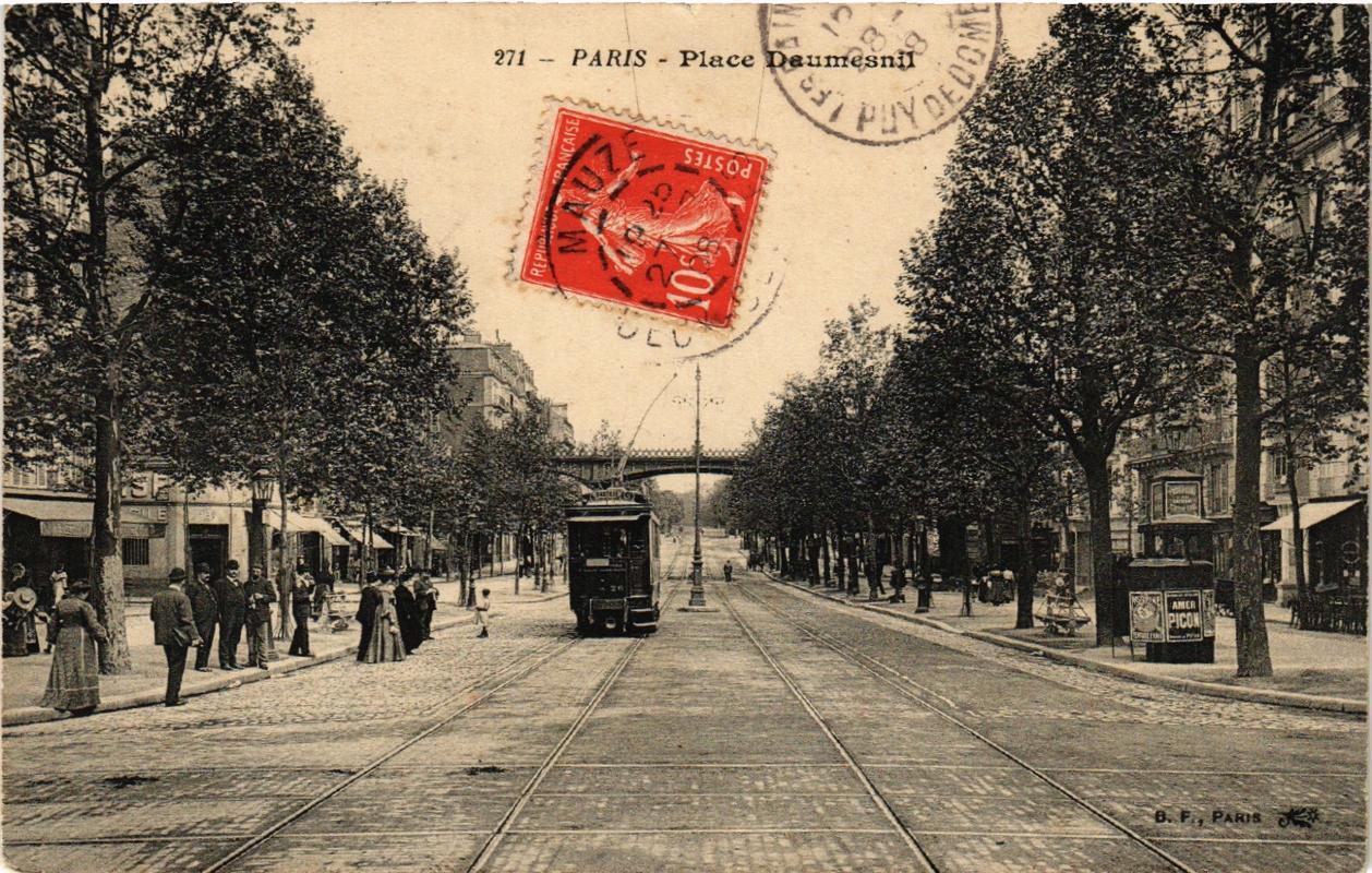 CPA AK PARIS 12e Place Daumesnil (539090)