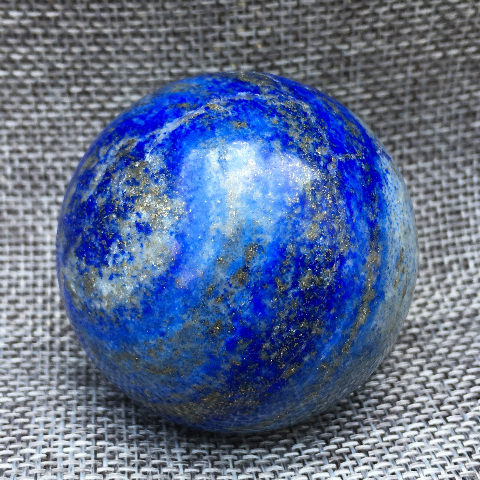 Natural Lapis lazuli Sphere quartz crystal ball rock Healing 45mm+ 1pc