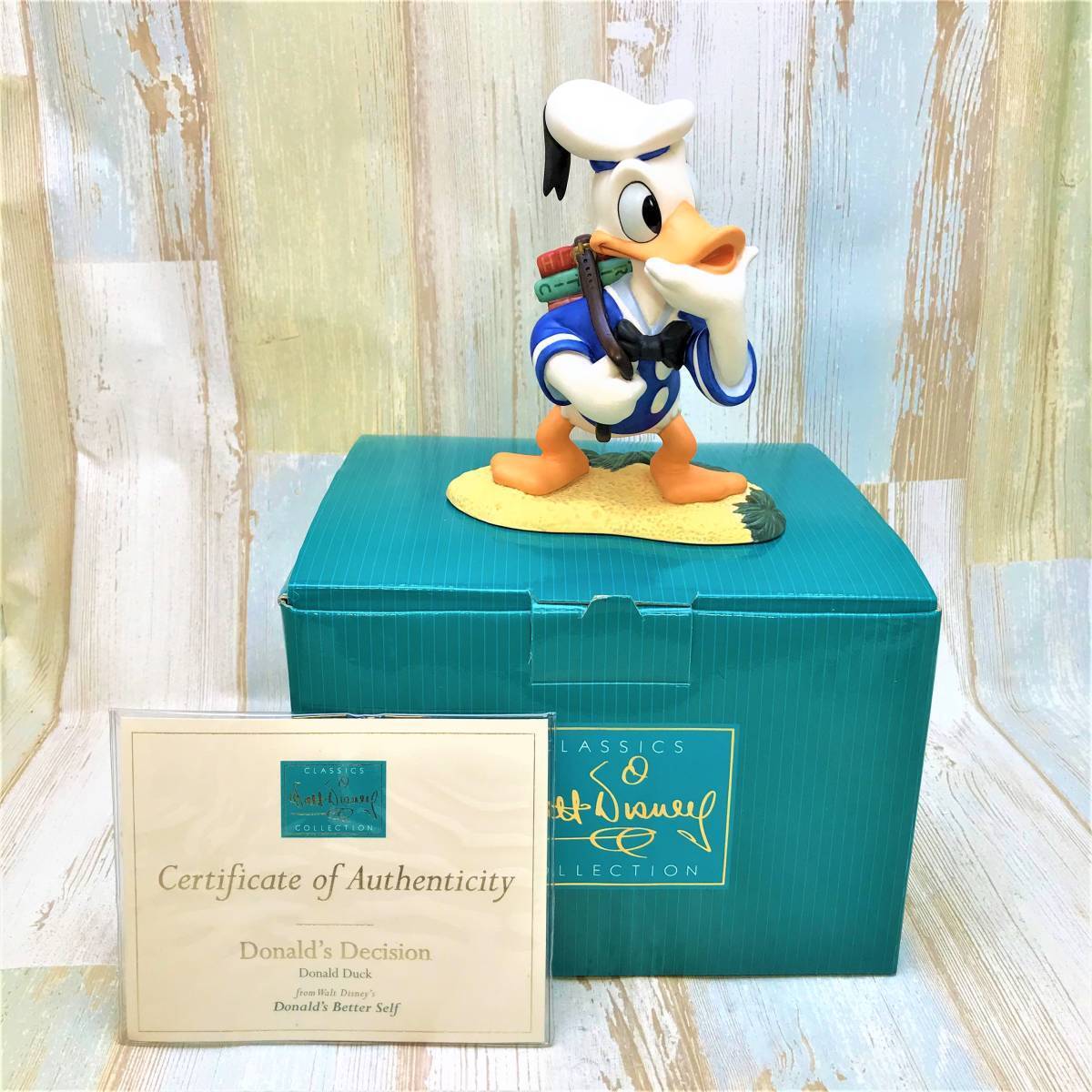 Wdcc Donald Duck Donald\'S Brawny Age Ceramic Figure Disney Tdl Store