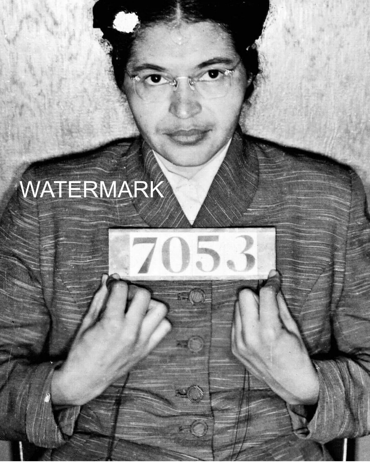 Rosa Parks Mug Shot Arrested Mugshot Civil Rights 8 x 10 Photo Photograph