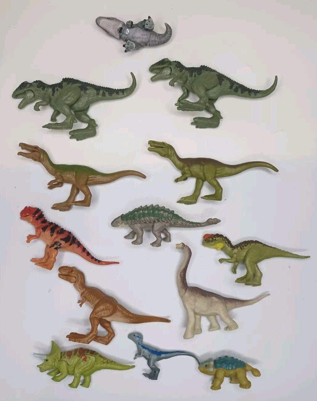 Jurassic World Mini Blind Bag Figures & 1 Hatchling Collection Lot of 13