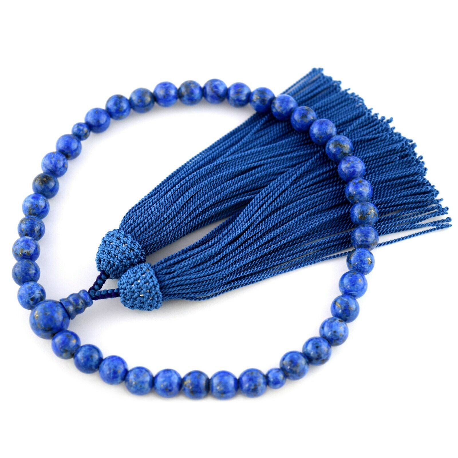 Lapis lazuli Juzu Prayer beads Bracelet Japan Kyoto Buddhism Meditation Zen Yoga