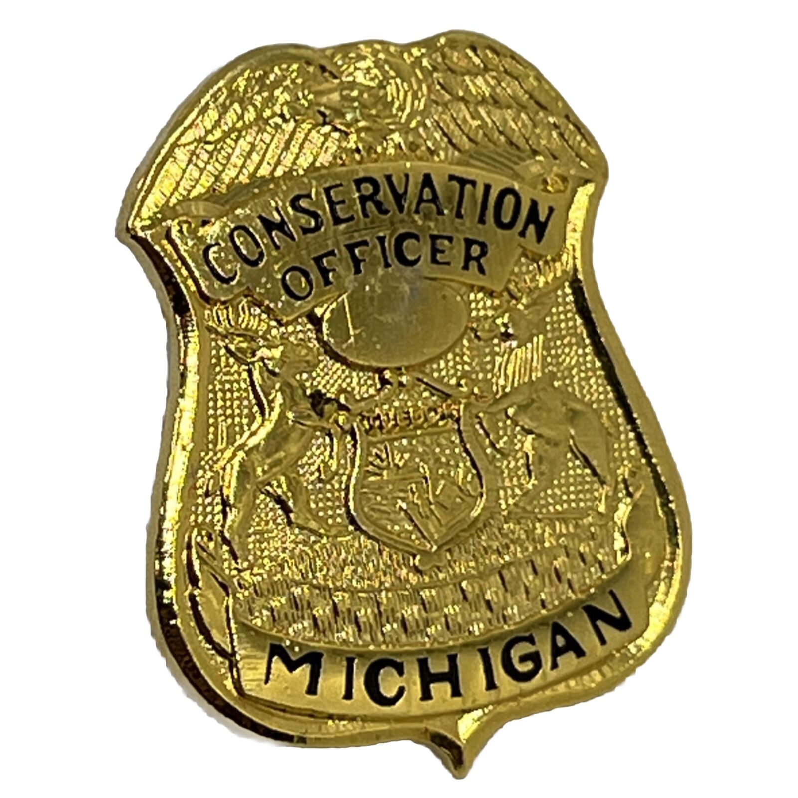 Michigan Conservation Officer Police Law Enforcement Enamel Lapel Hat Pin