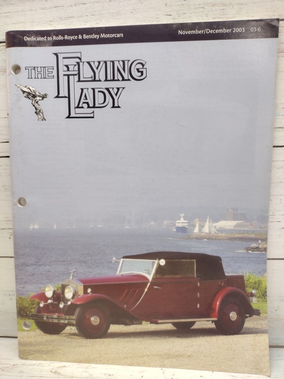Vintage The Flying Lady Magazine Rolls-Royce Bentley November December 2003