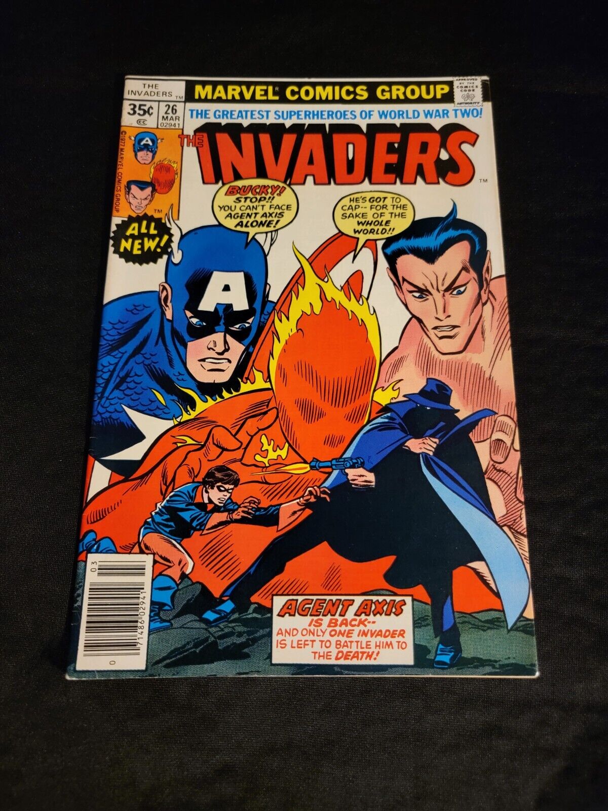 The Invaders #26 Marvel Comics