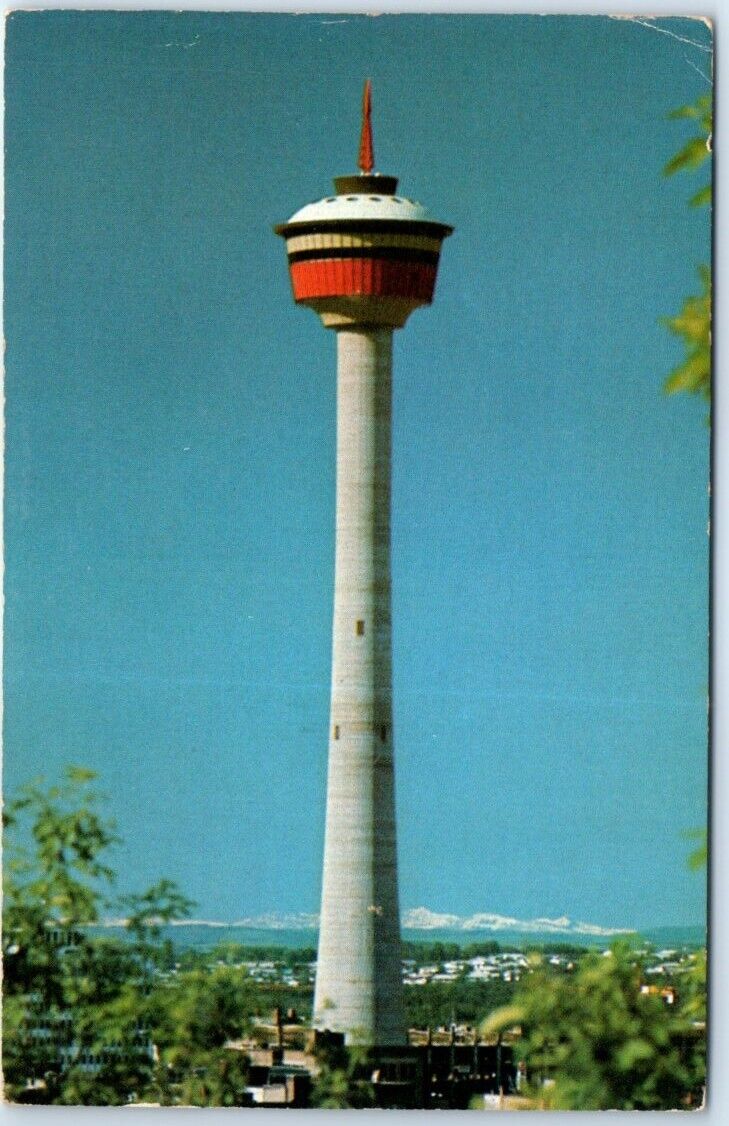Postcard - The Husky Tower, Calgary, Alberta, Canada