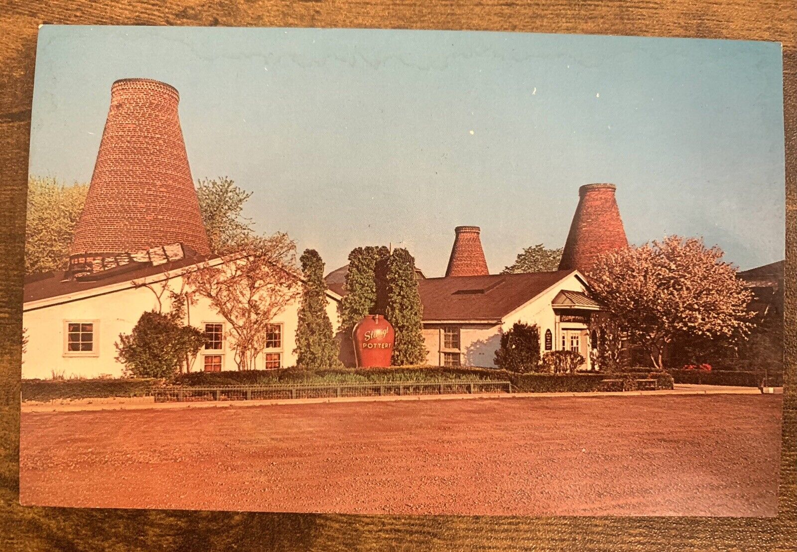 Fleming NJ Stangl Pottery Postcard New Jersey Vintage Mine St.