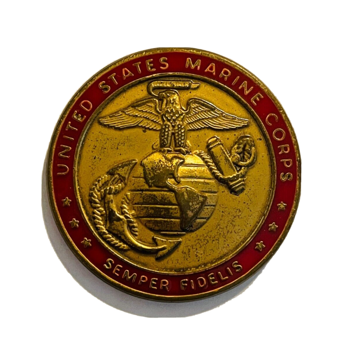Original Uncommon Valor was a Common Virtue Marine Corp Challenge Coin