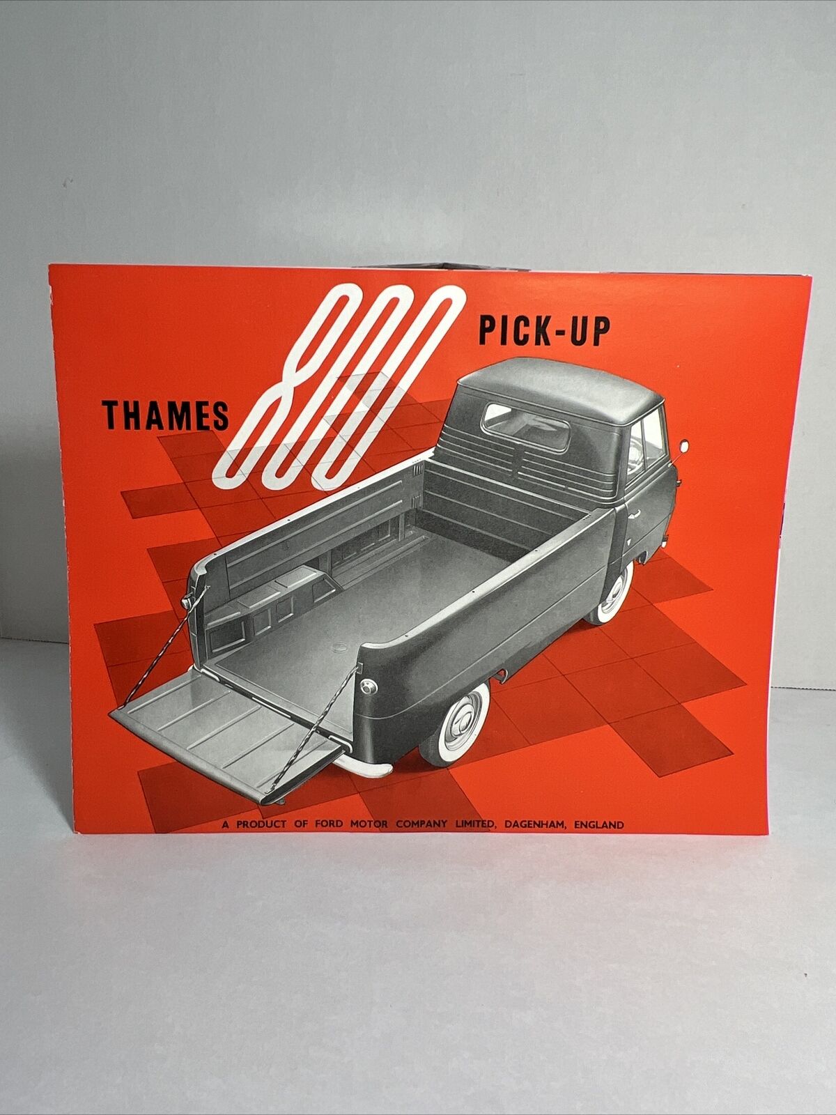 1958 FORD Thames 800 Pick-Up Truck Original Catalog Brochure CONCEPT / PROTOTYPE