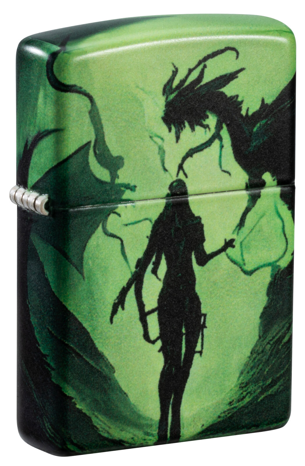 Zippo Glowing Dragon Design 540 Color Glow in the Dark Windproof Lighter, 46130