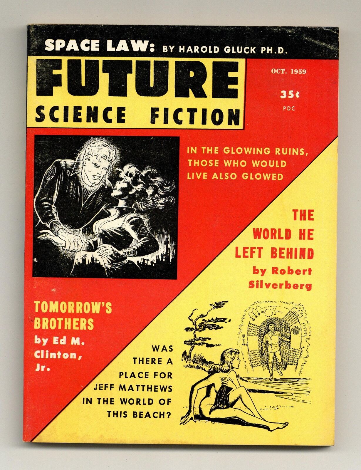 Future Science Fiction Pulp #45 FN 6.0 1959