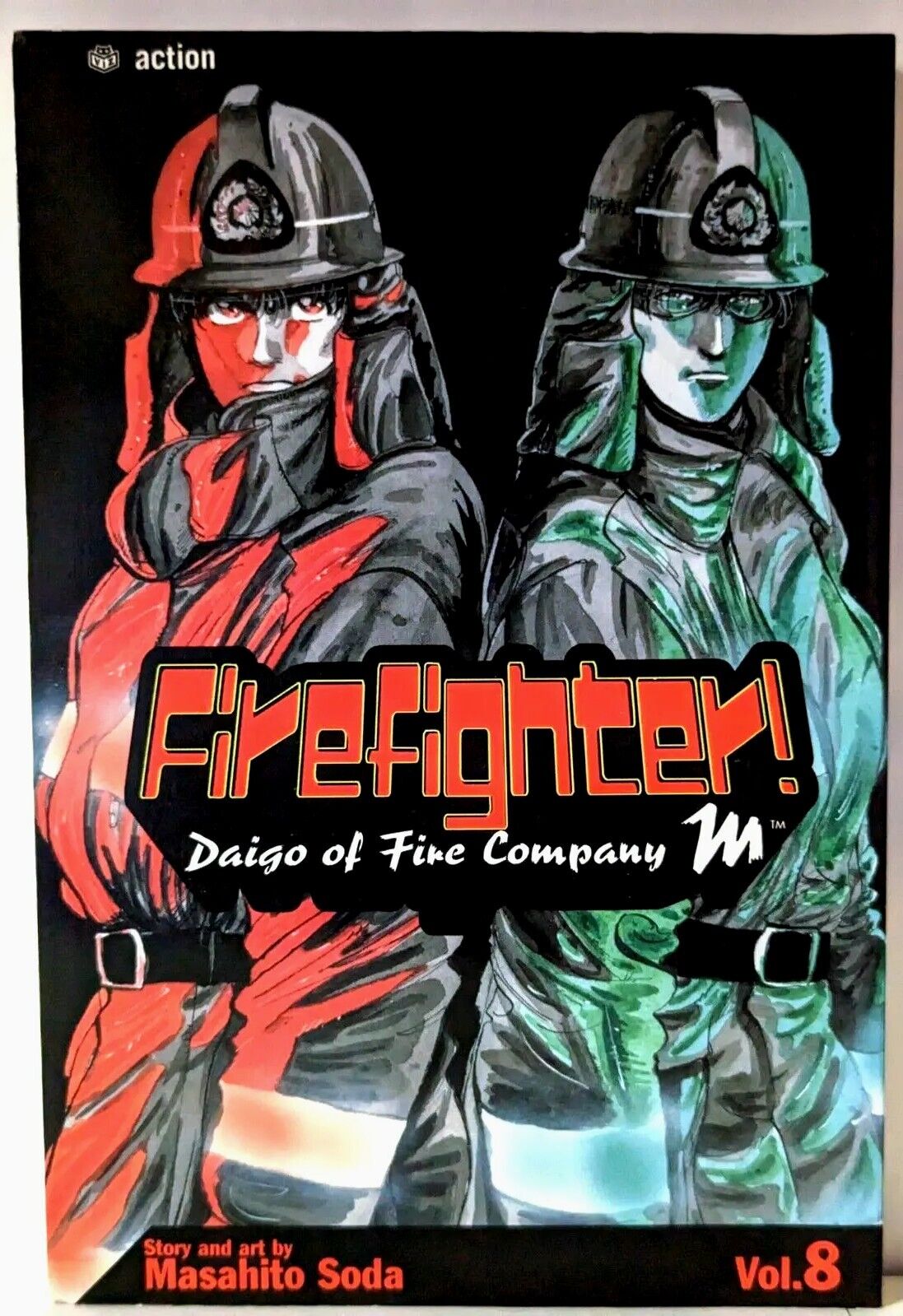 Firefighter Daigo of Fire Company M Vol 8, 1st Print 2004, Masahito Soda, OOP