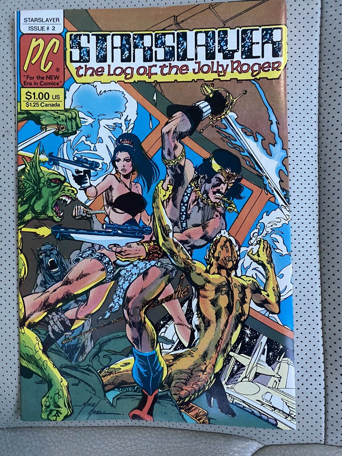 Starslayer #2 (Pacific  Comics, 1982) - 1st Rocketeer - Dave Stevens Art - NM-🔥