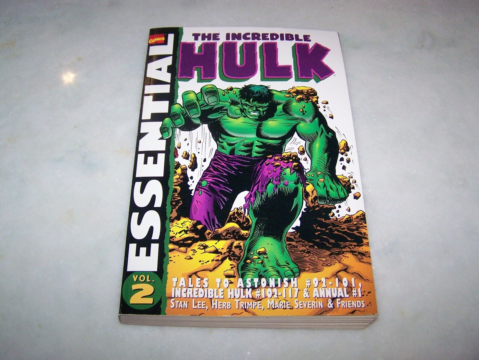 Marvel Comics Essential The Incredible Hulk Vol 2 Comic TPB