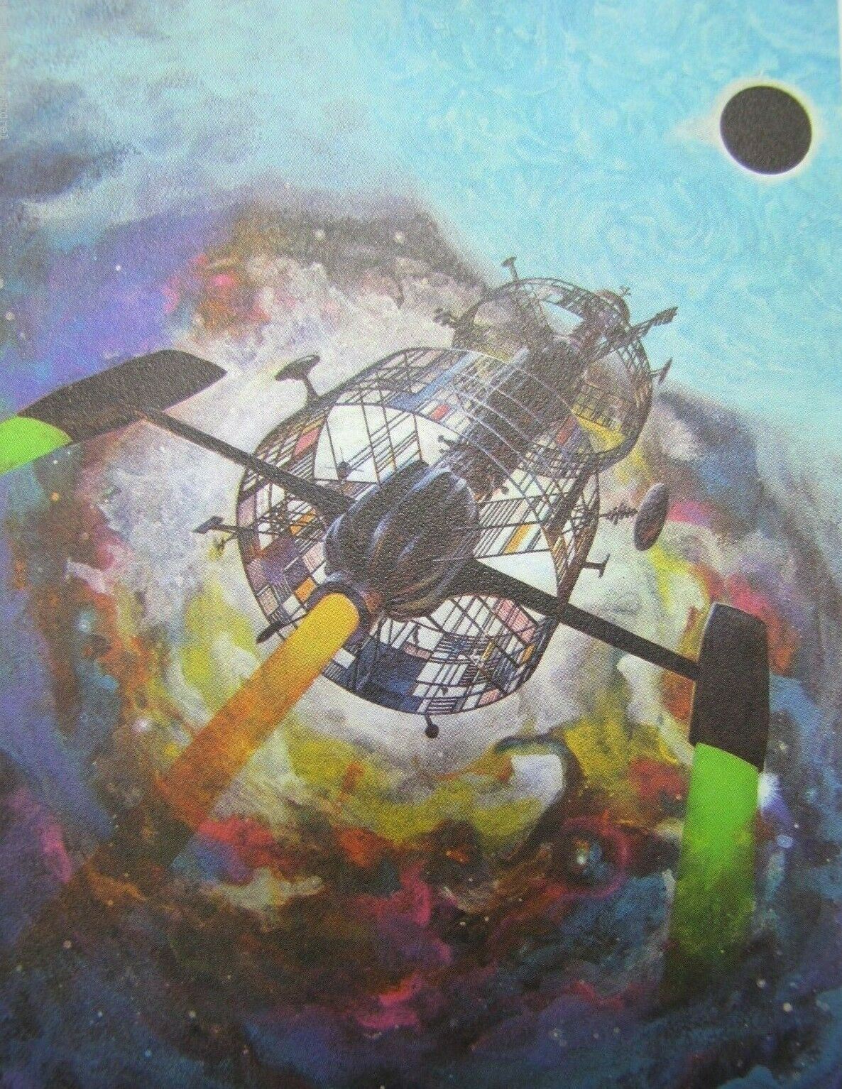 1970s Jack Gaughan Science Fiction Art Print Conde Nast Pub 1975 Sci Fi
