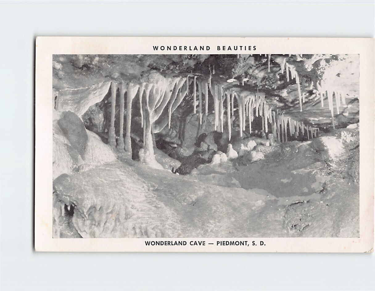 Postcard Wonderland Cave Piedmont South Dakota USA