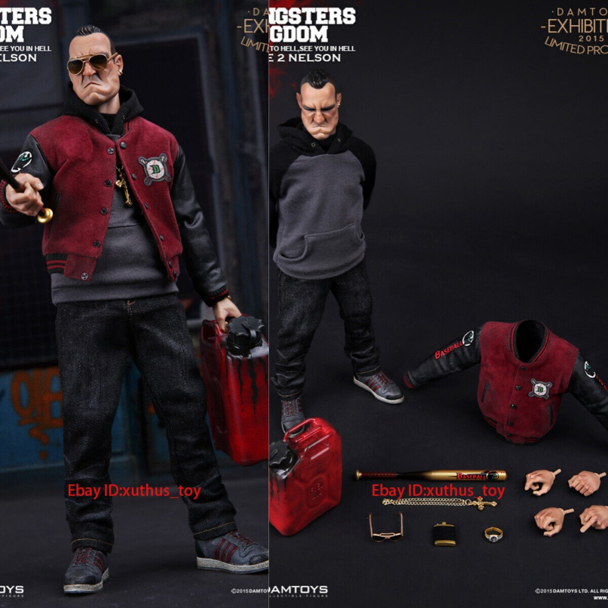 In Stock Damtoys Gk002ex 1/6 Gangsters Kingdom Spade 2 Nelson Special Project