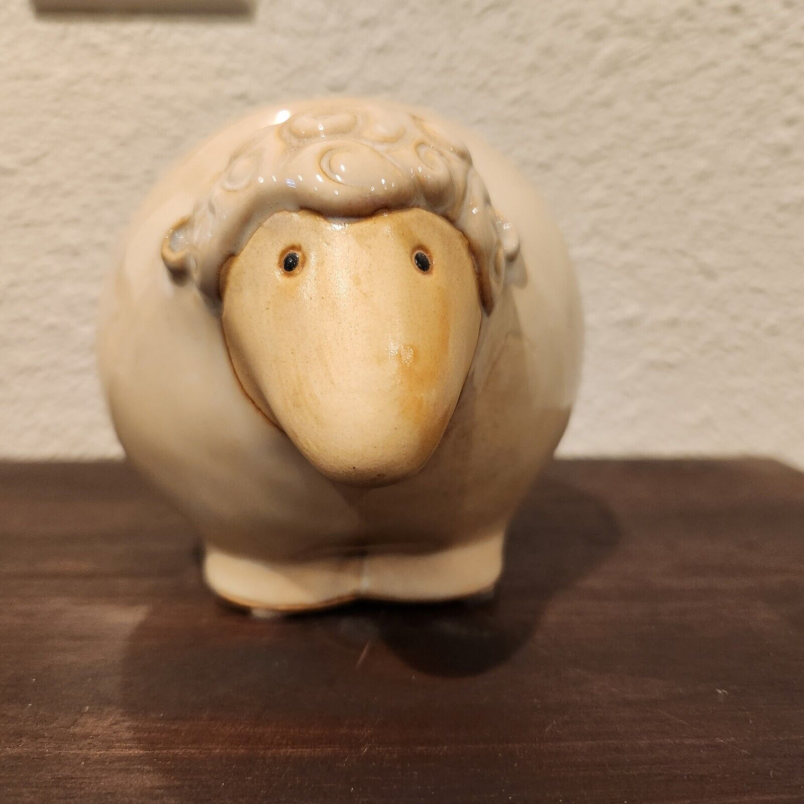 Ceramic Sheep Figurine 6.5\