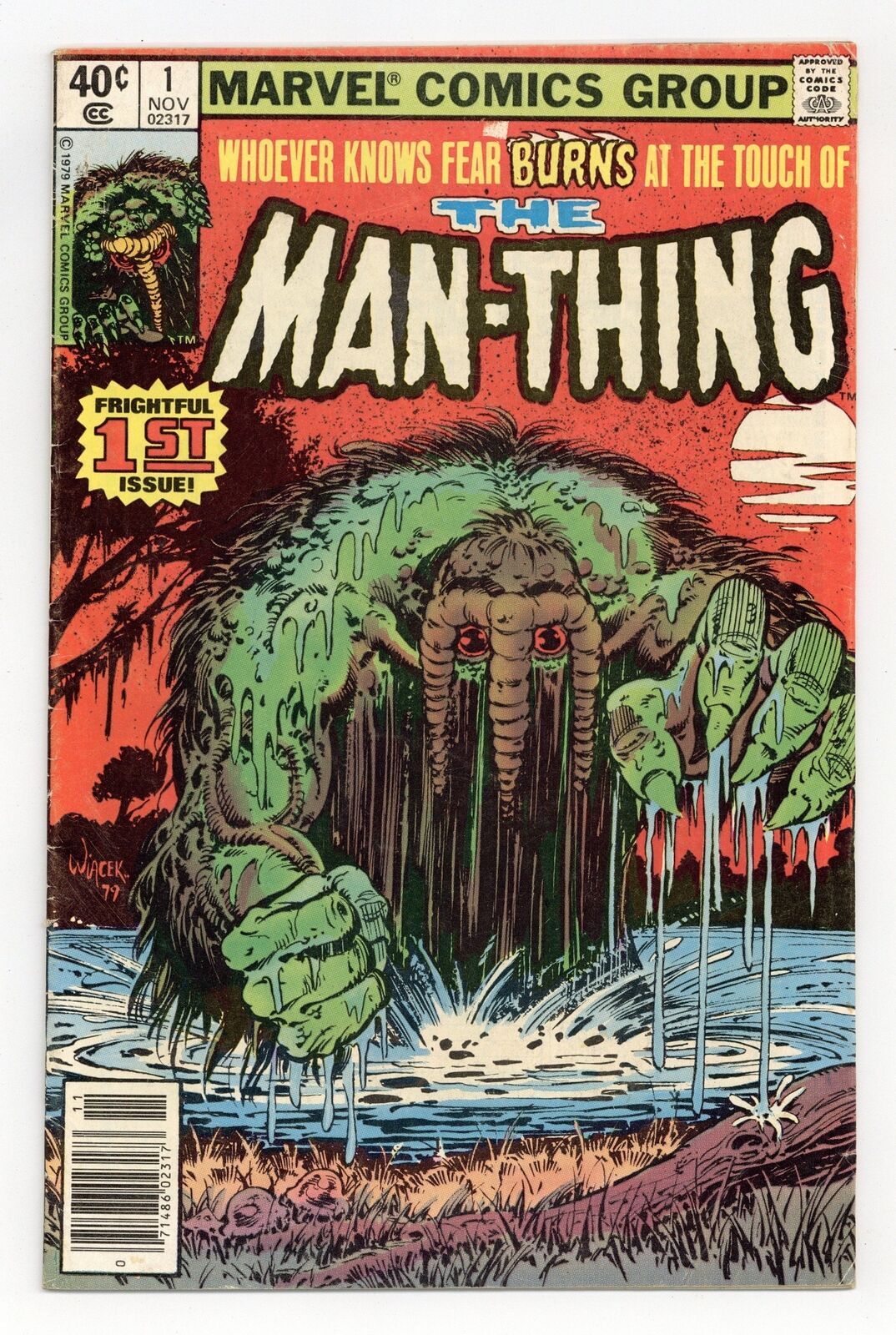 Man-Thing 1N VG 4.0 1979
