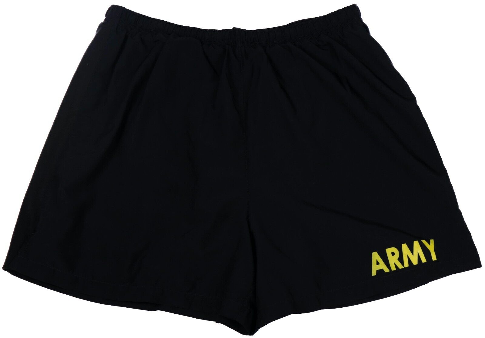 NEW MEDIUM - Men's APFU Shorts Army Black Gold PT Physical Fitness Shorts Trunks