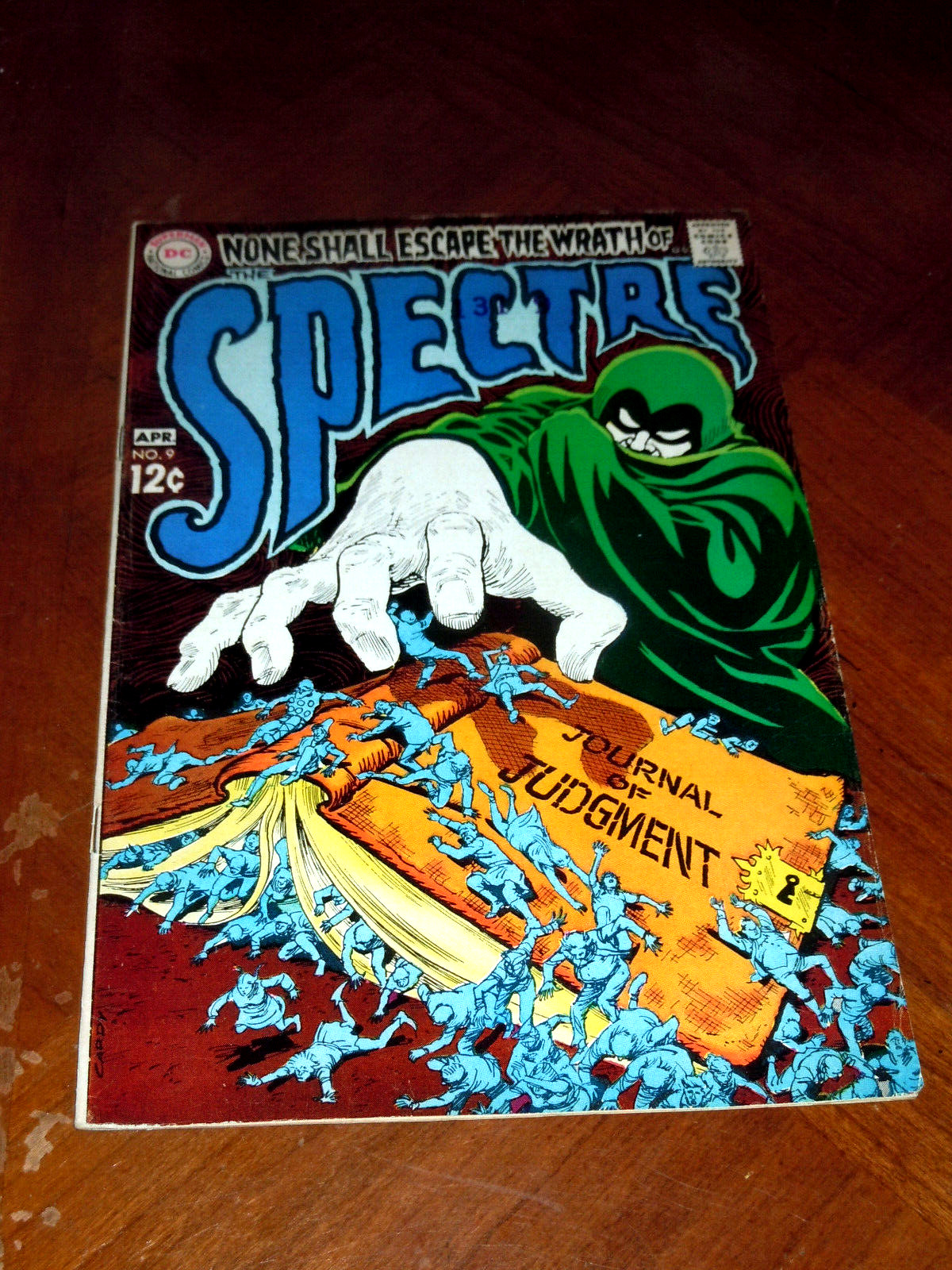 SPECTRE #9 (1969)  F-VF (7.0) cond. NICK CARDY cover, BERNIE WRIGHTSON story